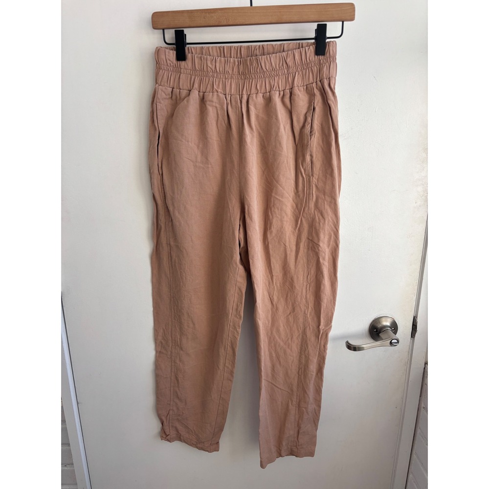 HATCH The Asher Under The‎ Bump Tencel Linen Maternity Pants size 1 minimalist - Picture 2 of 12